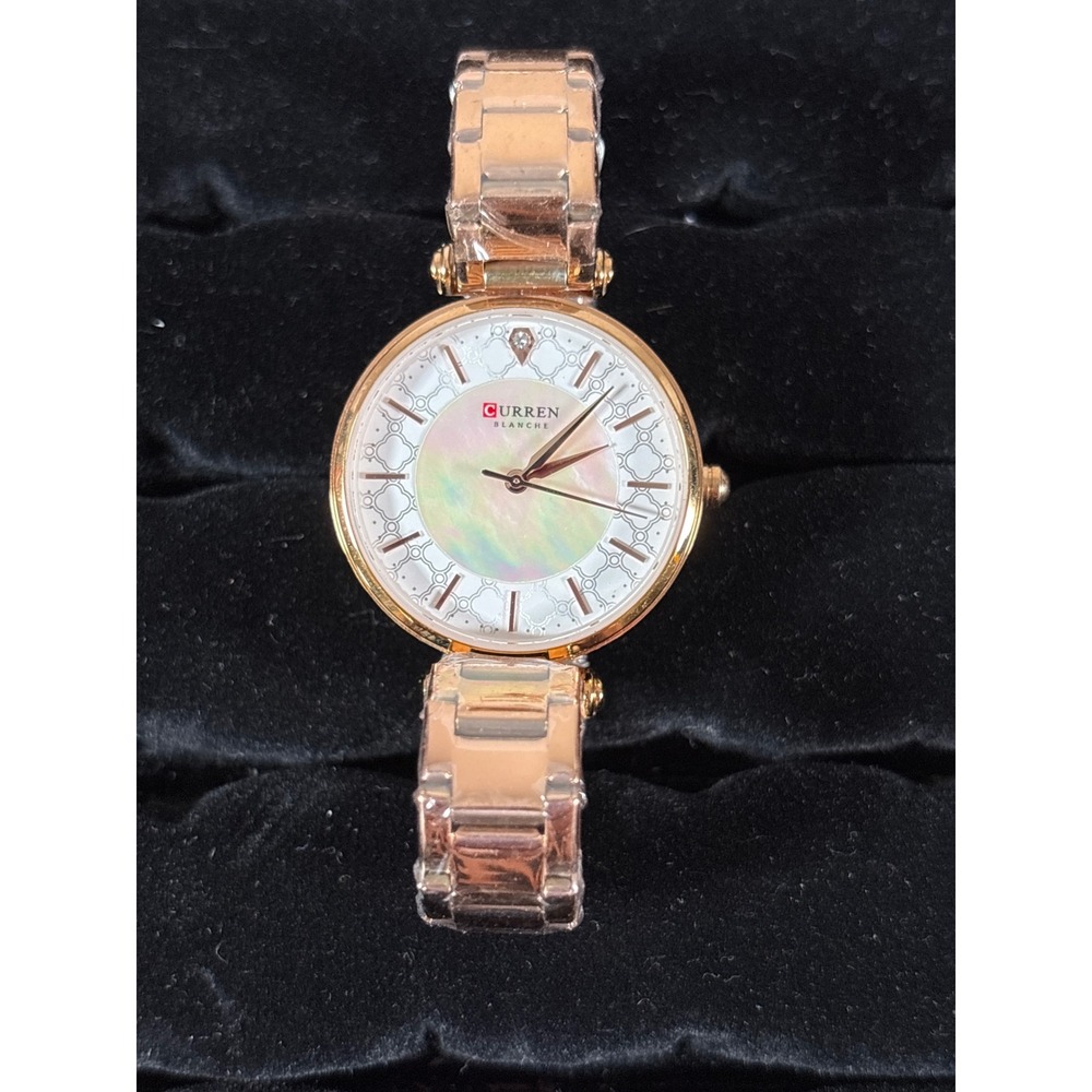 Curren Blanche C9072L Rose Gold Mother of Pearl Dial Women's Quartz Watch